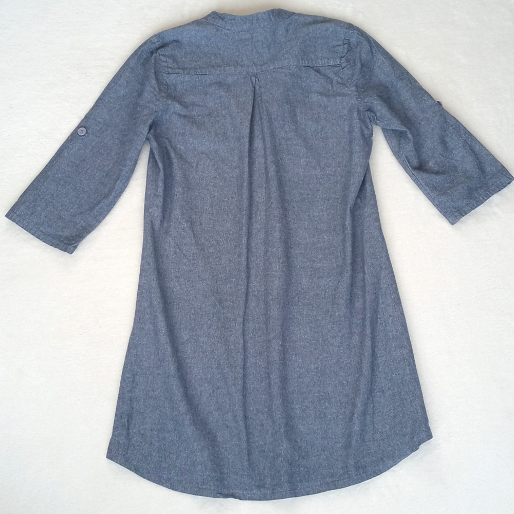 Ruby Rose Women's Soft Denim Blue Shirt 3/4 - Full Sleeve Dress Size 9 - Picture 6 of 13